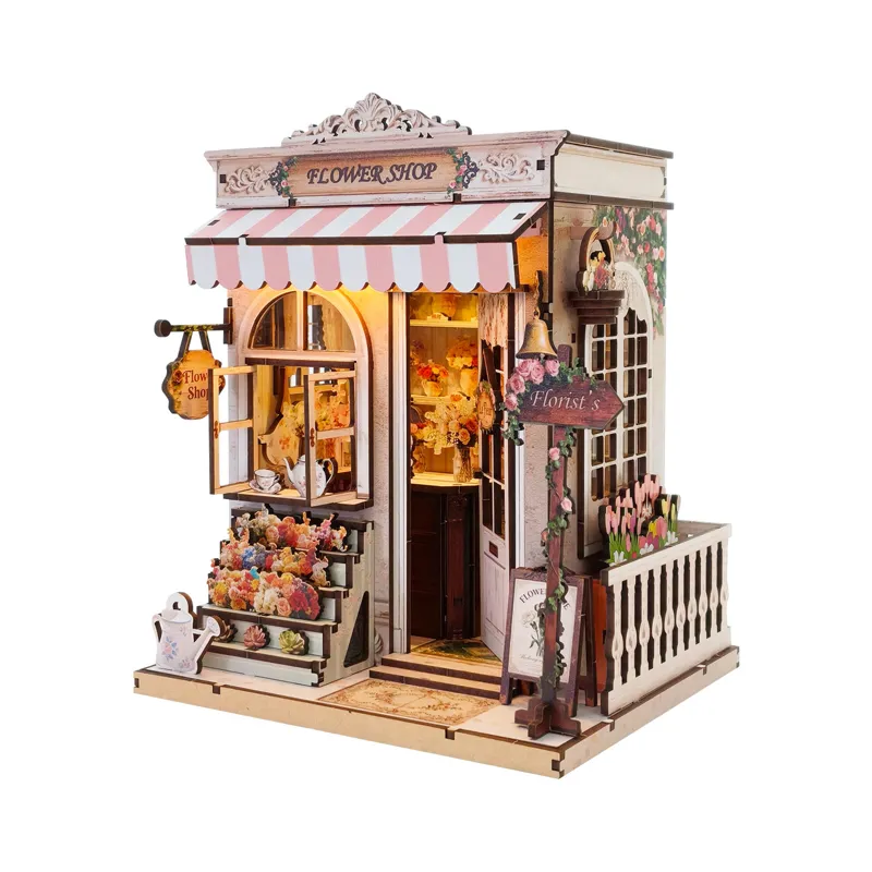 Flower shop book nook kit