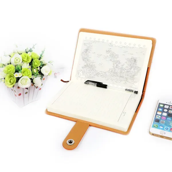 Leather-look reading journal