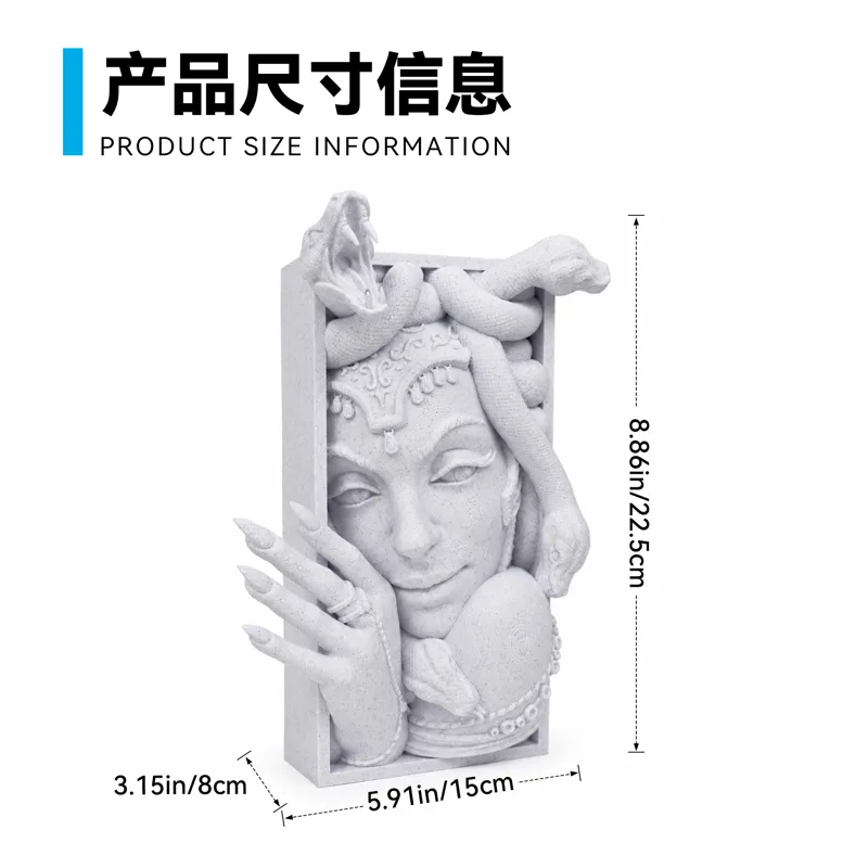Medusa bookend