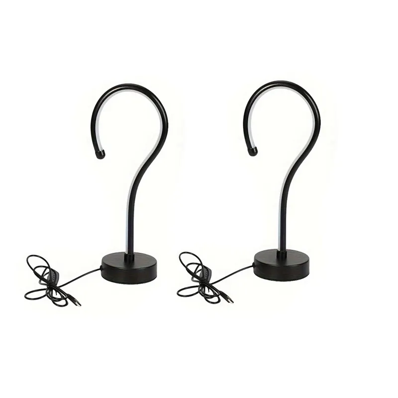 Question-mark table lamp