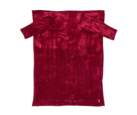 Wearable heated blanket
